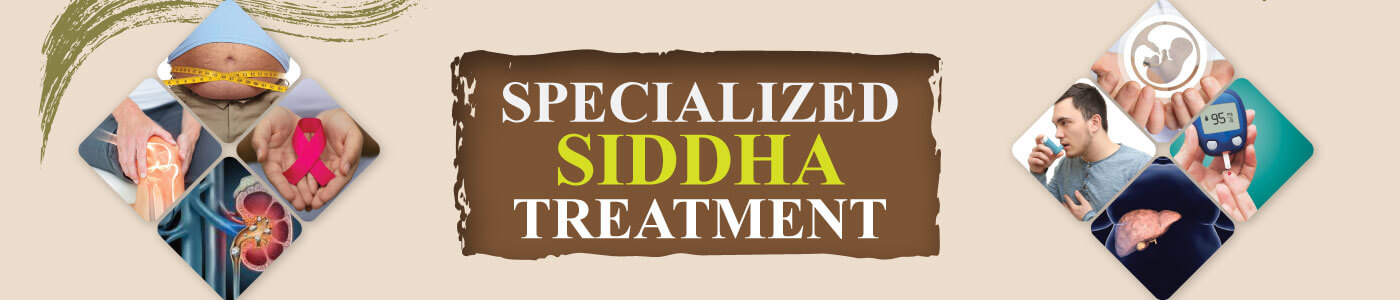 Specialized Siddha treatment & alternate treatment at Siddhalaya